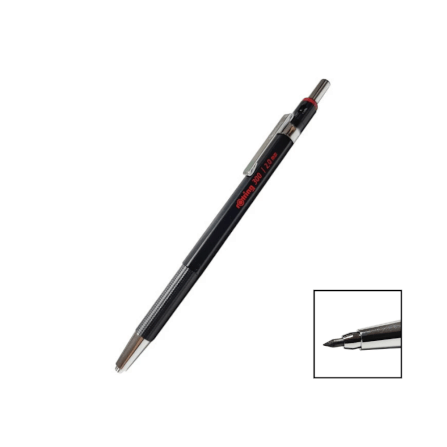 ดินสอกด Rotring (รอตติ้ง) 300 2.0 สีดำ_0